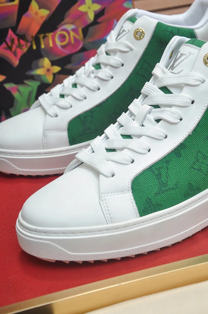 Men's shoes 💰600💶[LOUIS VUITTON] Original order price (mesh lining) new model 🍀LV Louis Vuitton * - top version of LV classic trendy shoes! Made of imported original cowhide, water-dyed cowhide lining, and original wear-resistant rubber outsole! High quality products! Code number 38-45 (45 is custom-made and cannot be returned or exchanged)